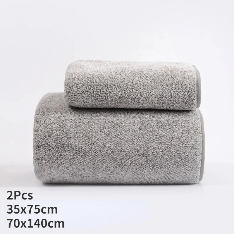 1/2pc Bamboo Microfiber Anti-Bacterial Quick Dry Towels