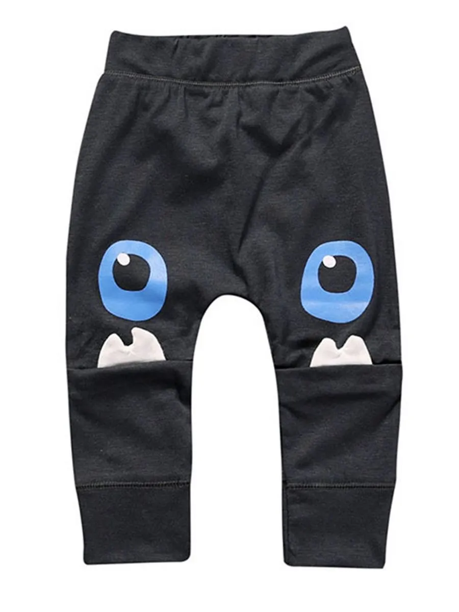 Adorable Animal Pattern Pants For Little Baby Boy Girl