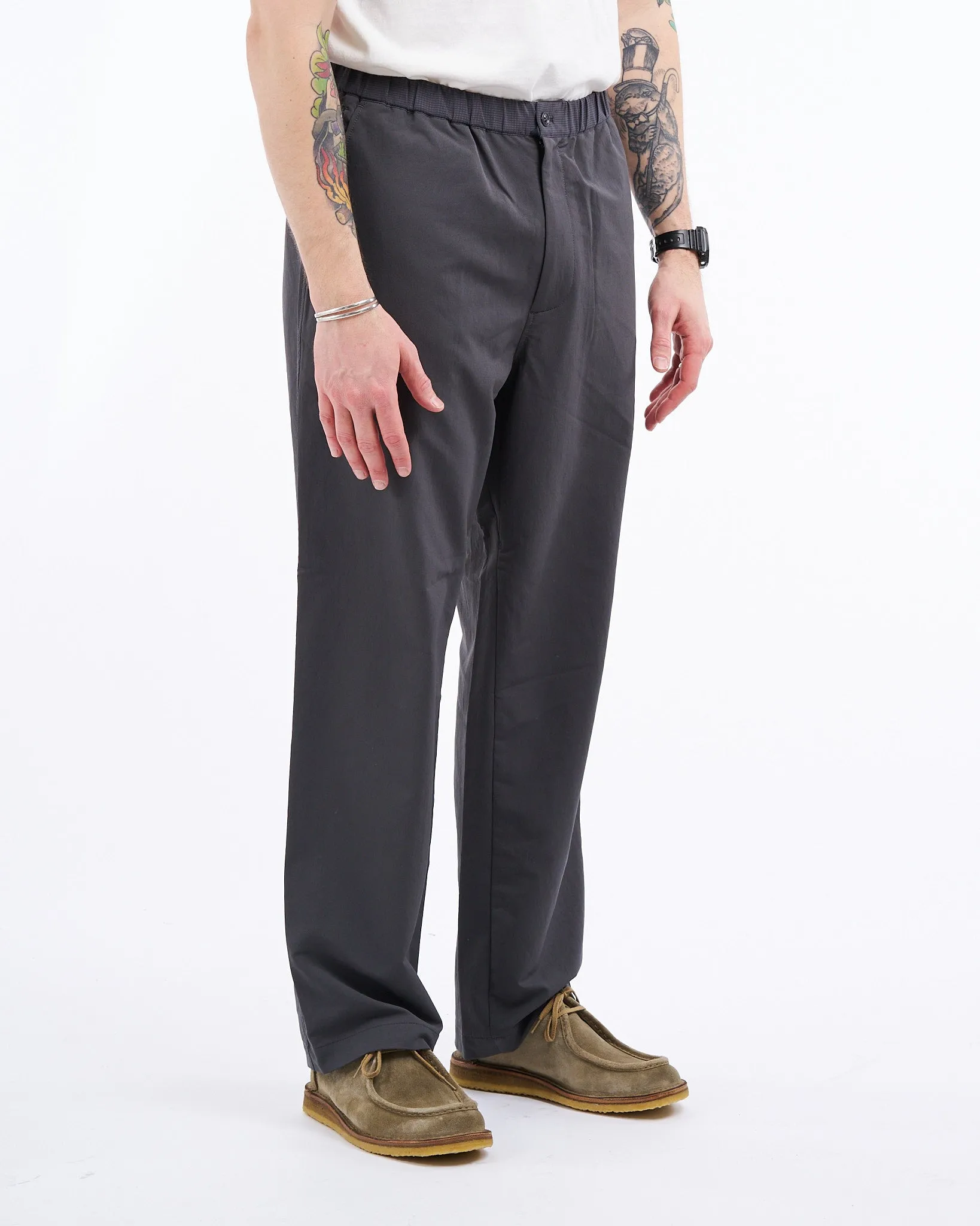 ALPHADRY Wide Easy Pants Gray