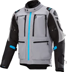 ALPINESTARS Ardent 3in1 Adventure Touring Jacket - Gray/Black/Blue - Small 3204423-9117-S