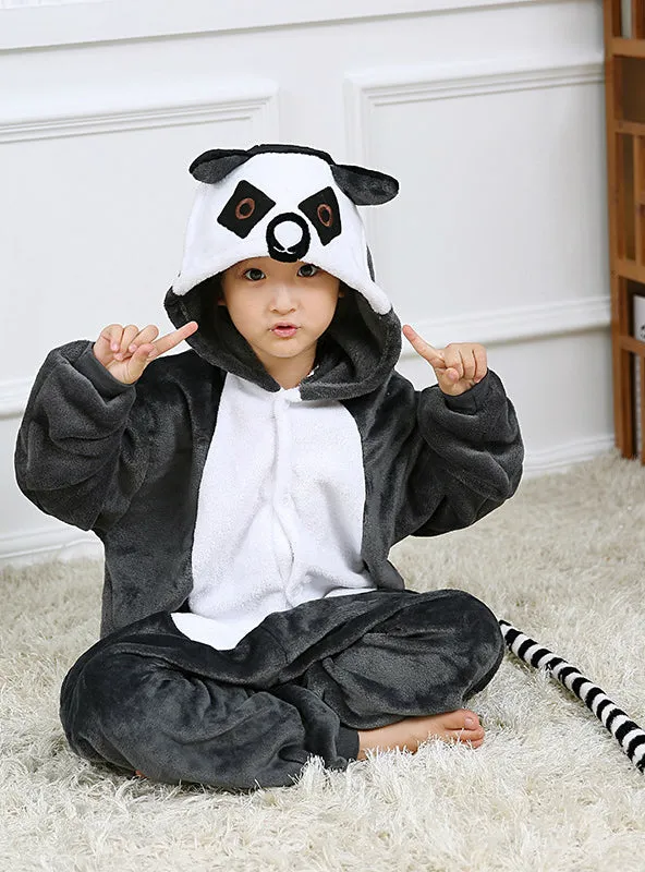 Animal One Piece Pajama Long Tail Monkey Pajama