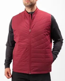 Approach Men’s Vest - Garnet