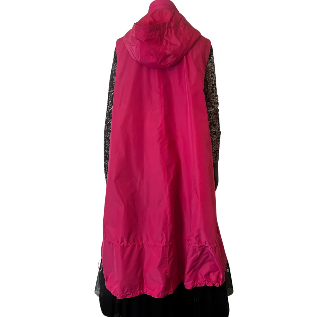 AQRL - Zip-Up Parachute Vest - Pink