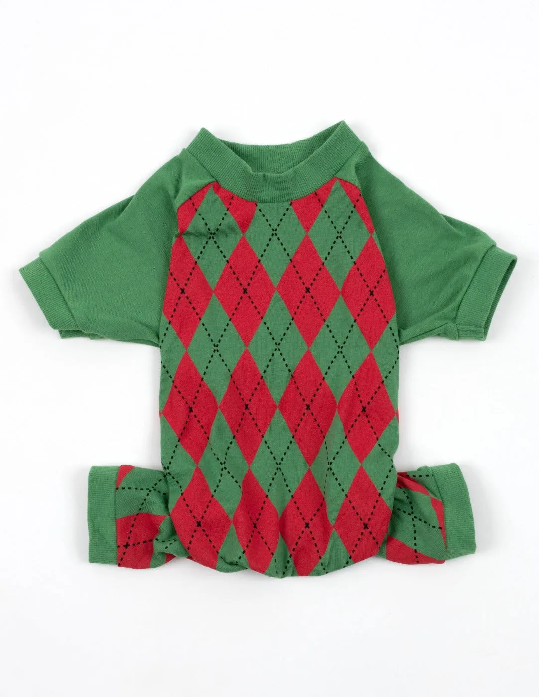 Argyle Matching Family Pajama Set