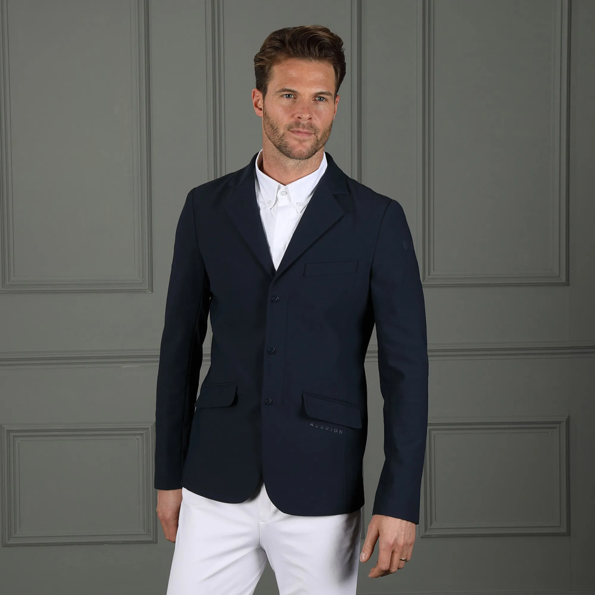 Aubrion Mens Cambridge Show Jacket - Navy