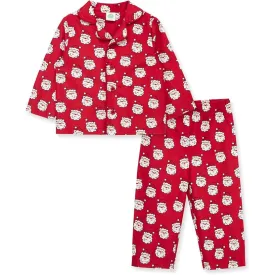 Baby Boy Santa Coat Pajamas