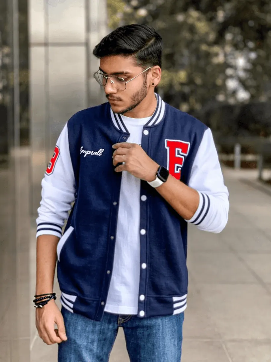 Blue Varsity Jacket