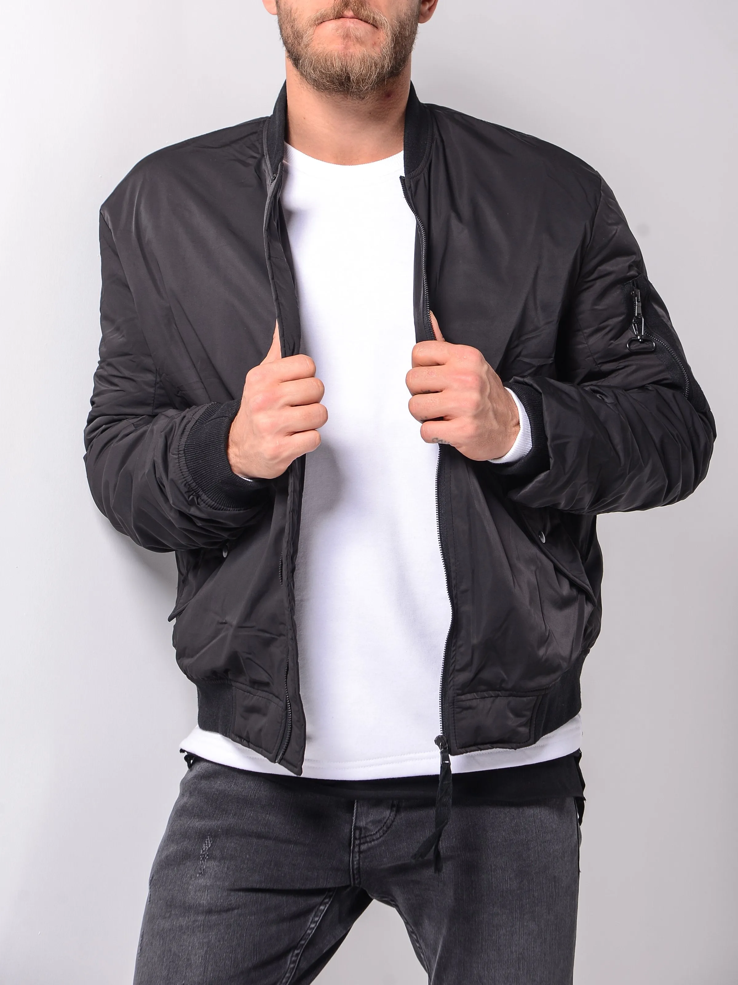 Bomber Jacket - Black