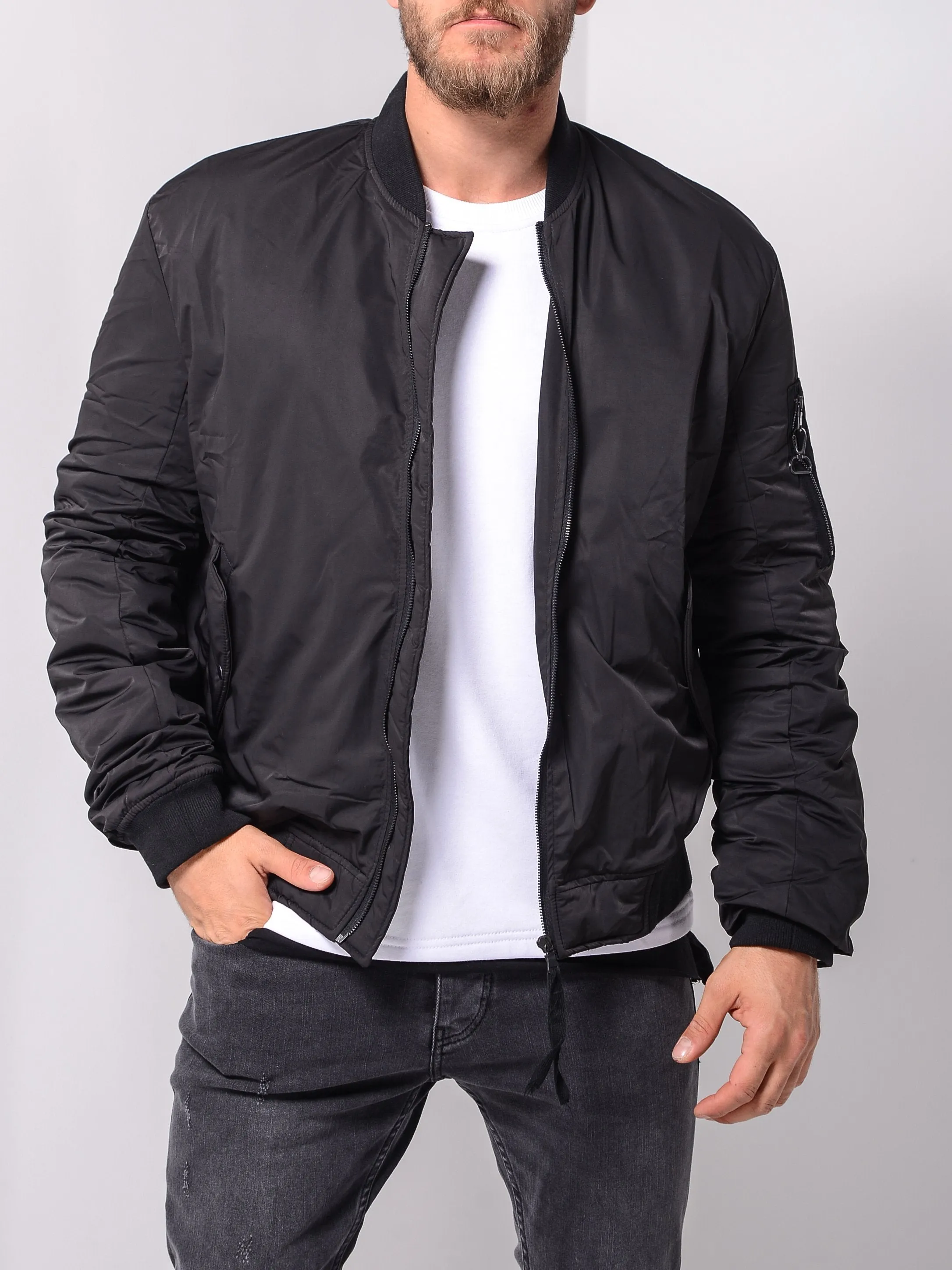 Bomber Jacket - Black