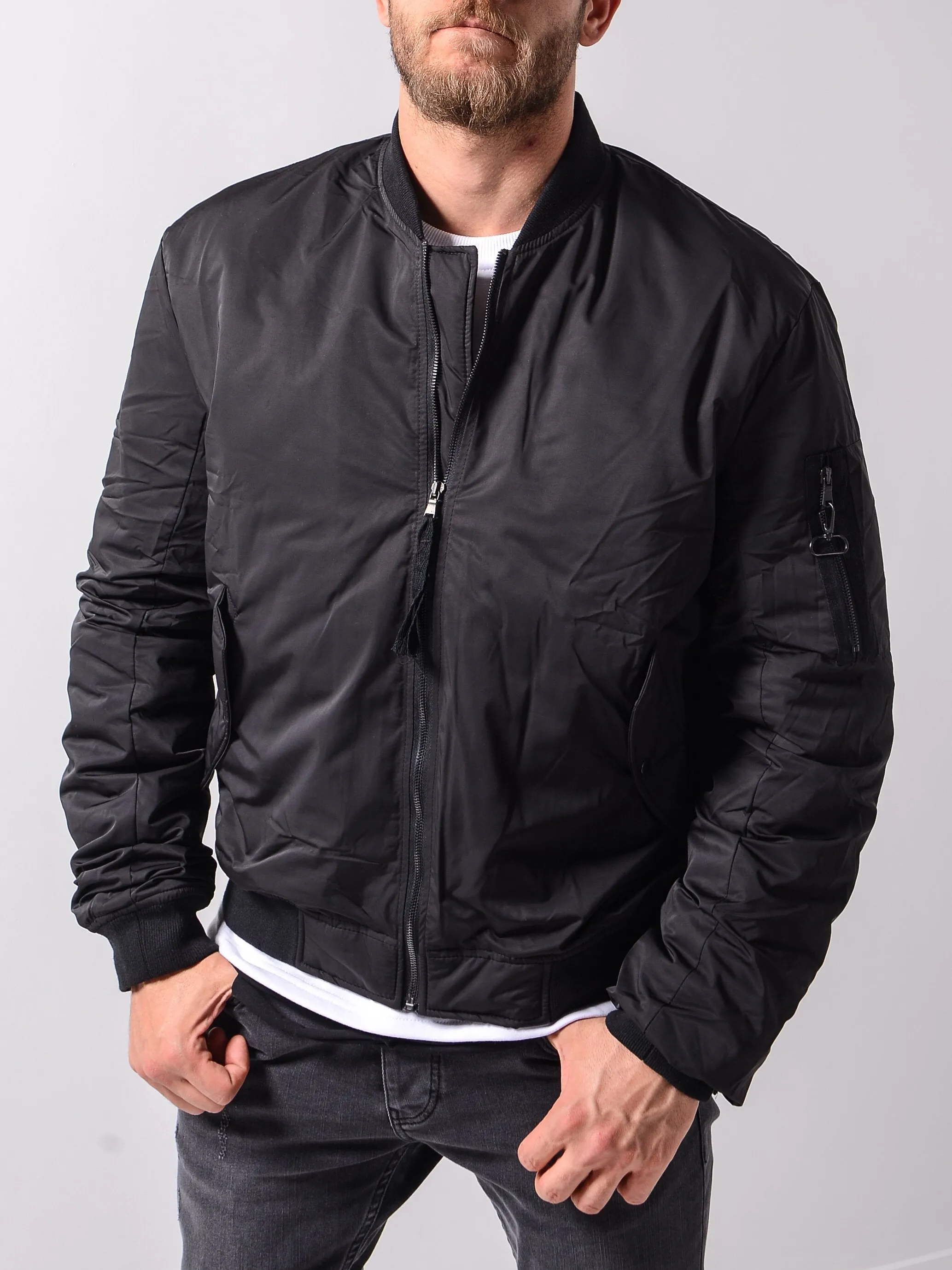 Bomber Jacket - Black