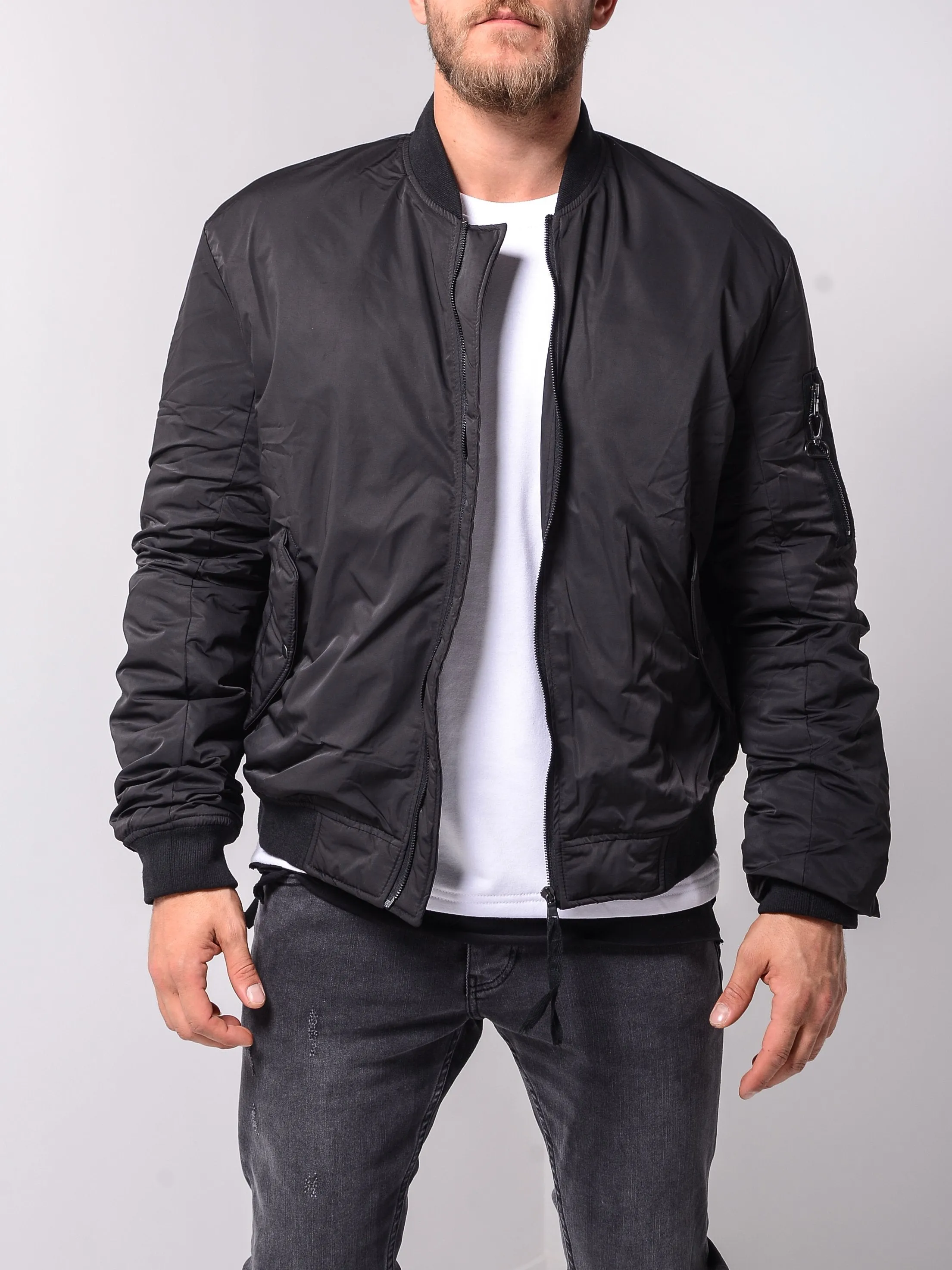 Bomber Jacket - Black