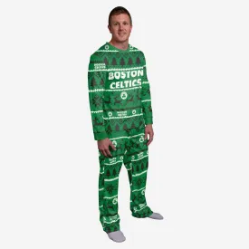 Boston Celtics Family Holiday Pajamas