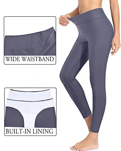 Breathable & Quick Drying Swimsuit Pants Swim Pants For Women-Grey