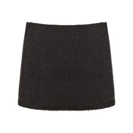 Bugle Bead Mini Skirt