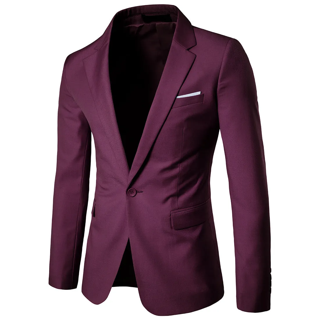 Business Casual One Button Suit