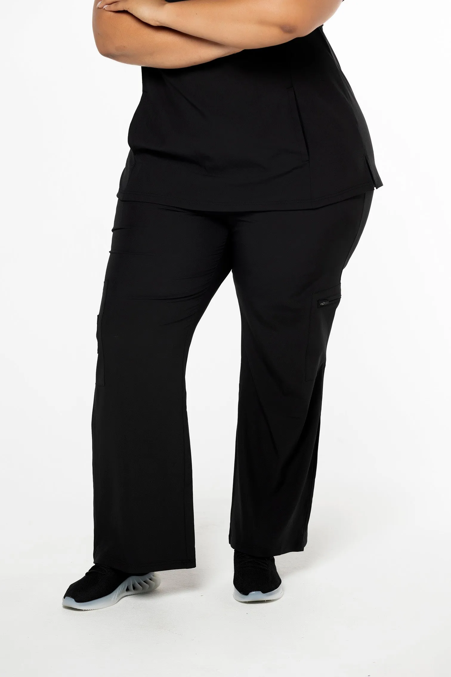 CASUAL COLLECTION HIGH-WAISTED FLARE PANT | CASUAL WP1 (SIZE: REGULAR)