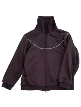 Chocolate Zip Track Jacket