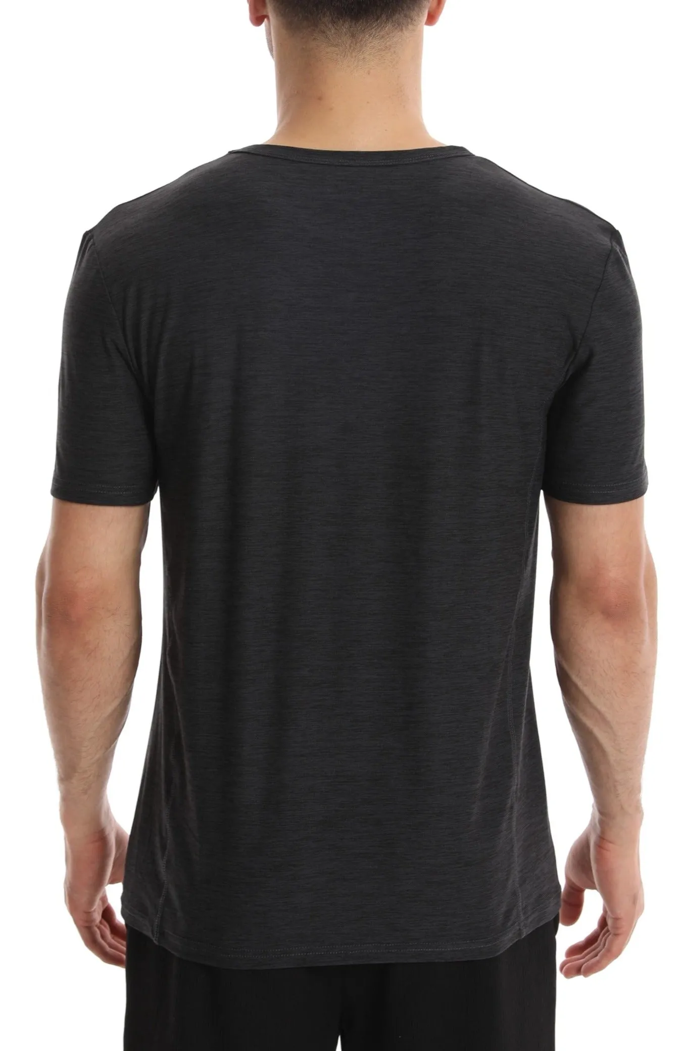 Crew Neck Short Sleeve T-Shirts | Active Workout Quick Dry | Men’s