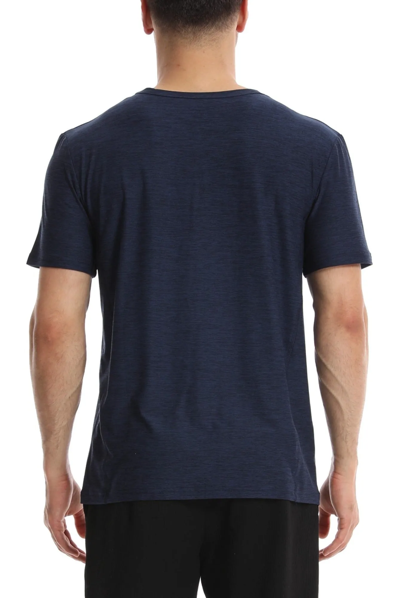 Crew Neck Short Sleeve T-Shirts | Active Workout Quick Dry | Men’s