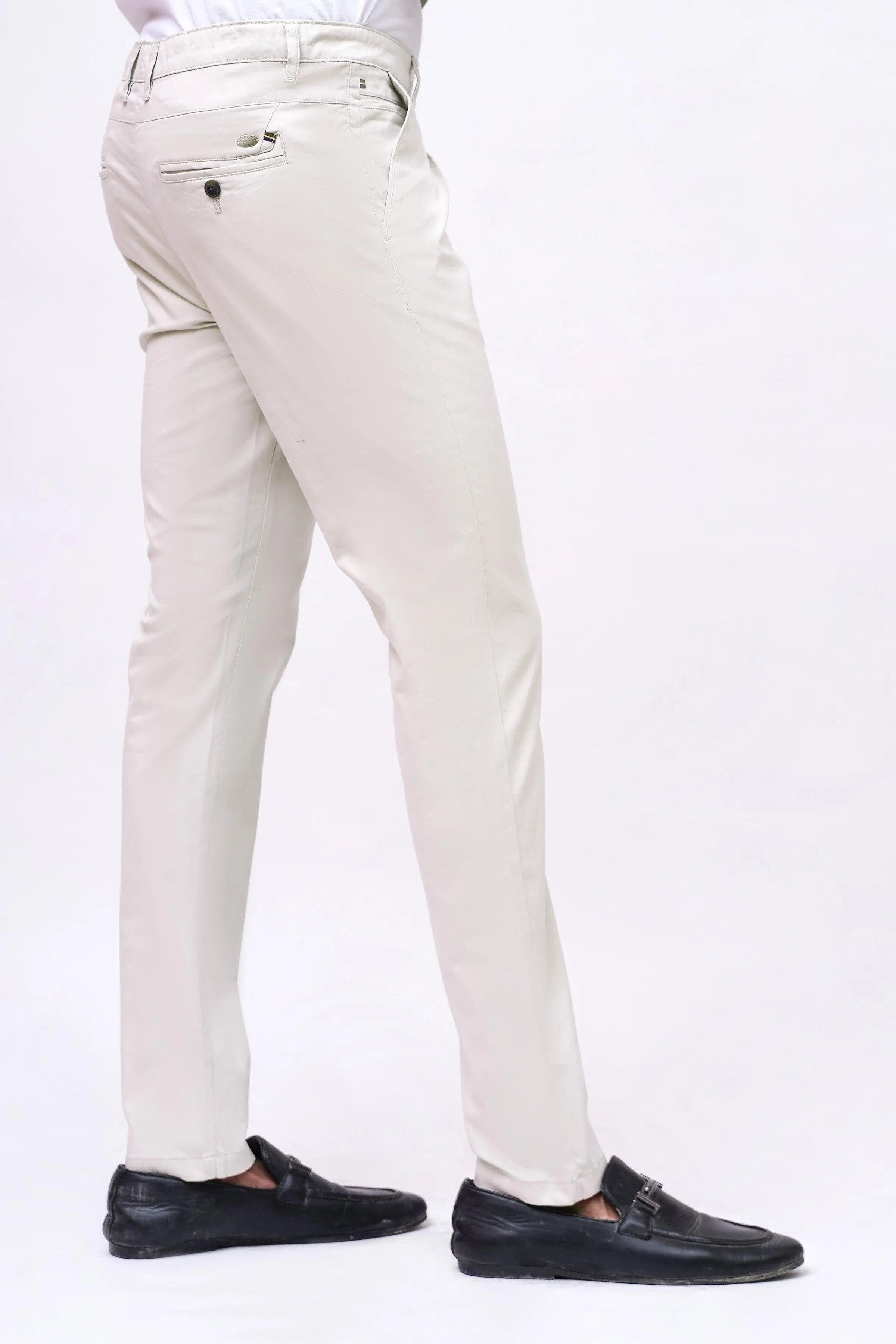 CROSS POCKET SATIN PANT BEIGE