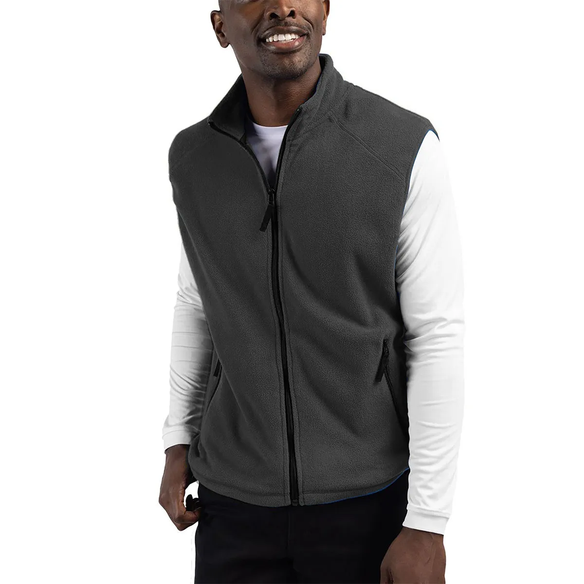 Cutter & Buck Clique Summit Performance Fleece Full Zip Men's Vest