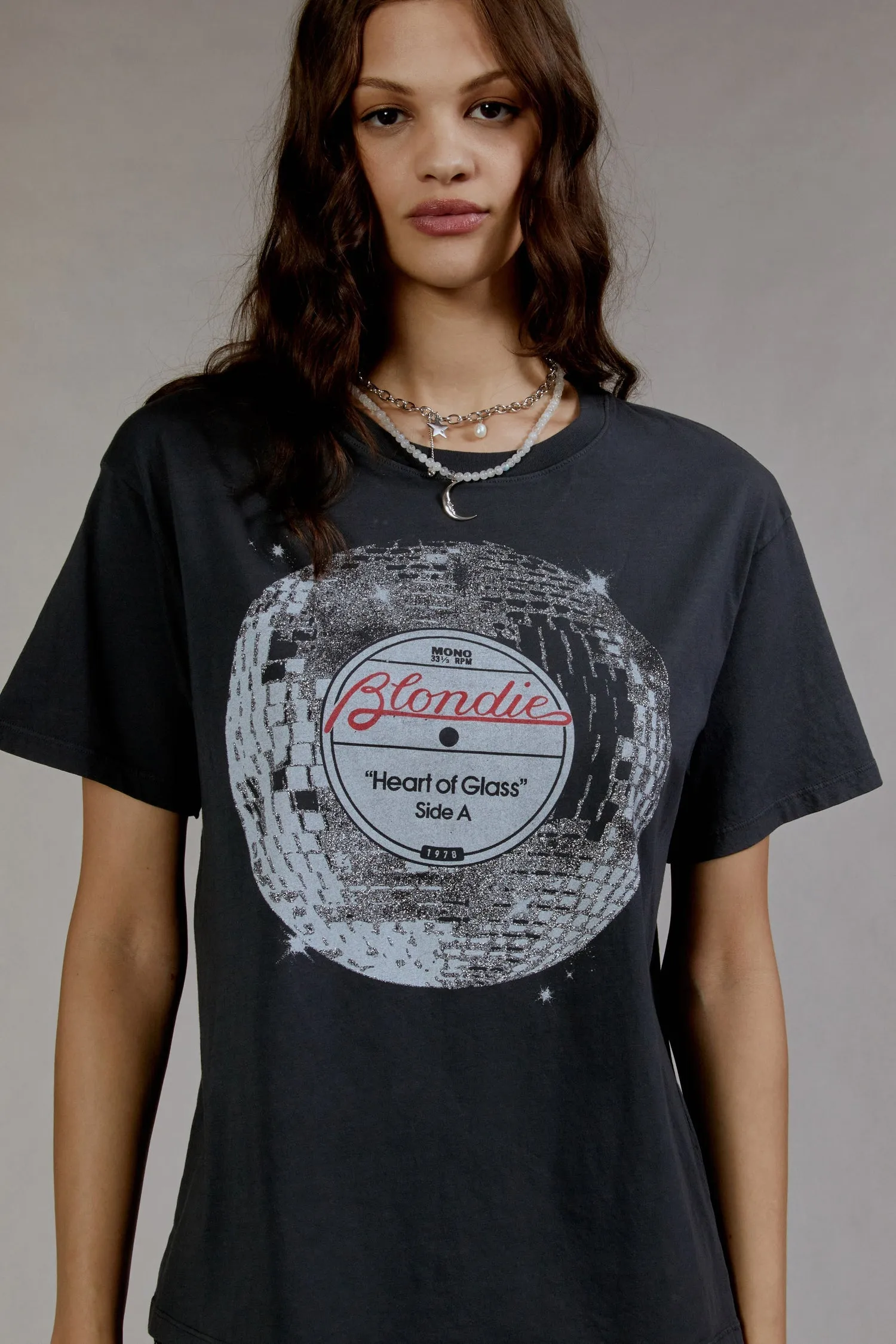 Daydreamer - Blondie - Heart of Glass Disco Boyfriend T Shirt