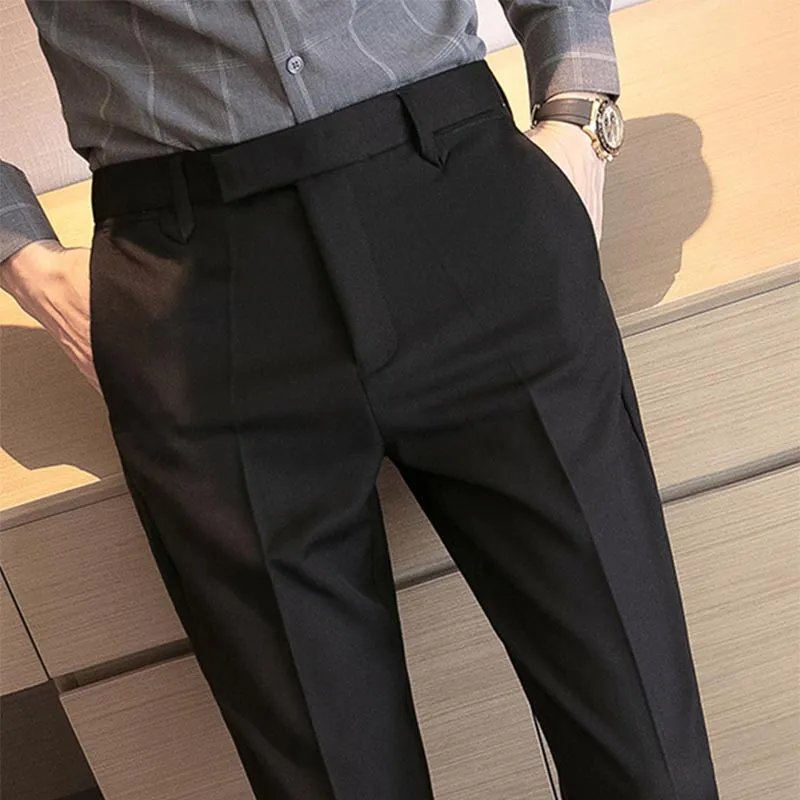 Drape Slim Business Suit Pants