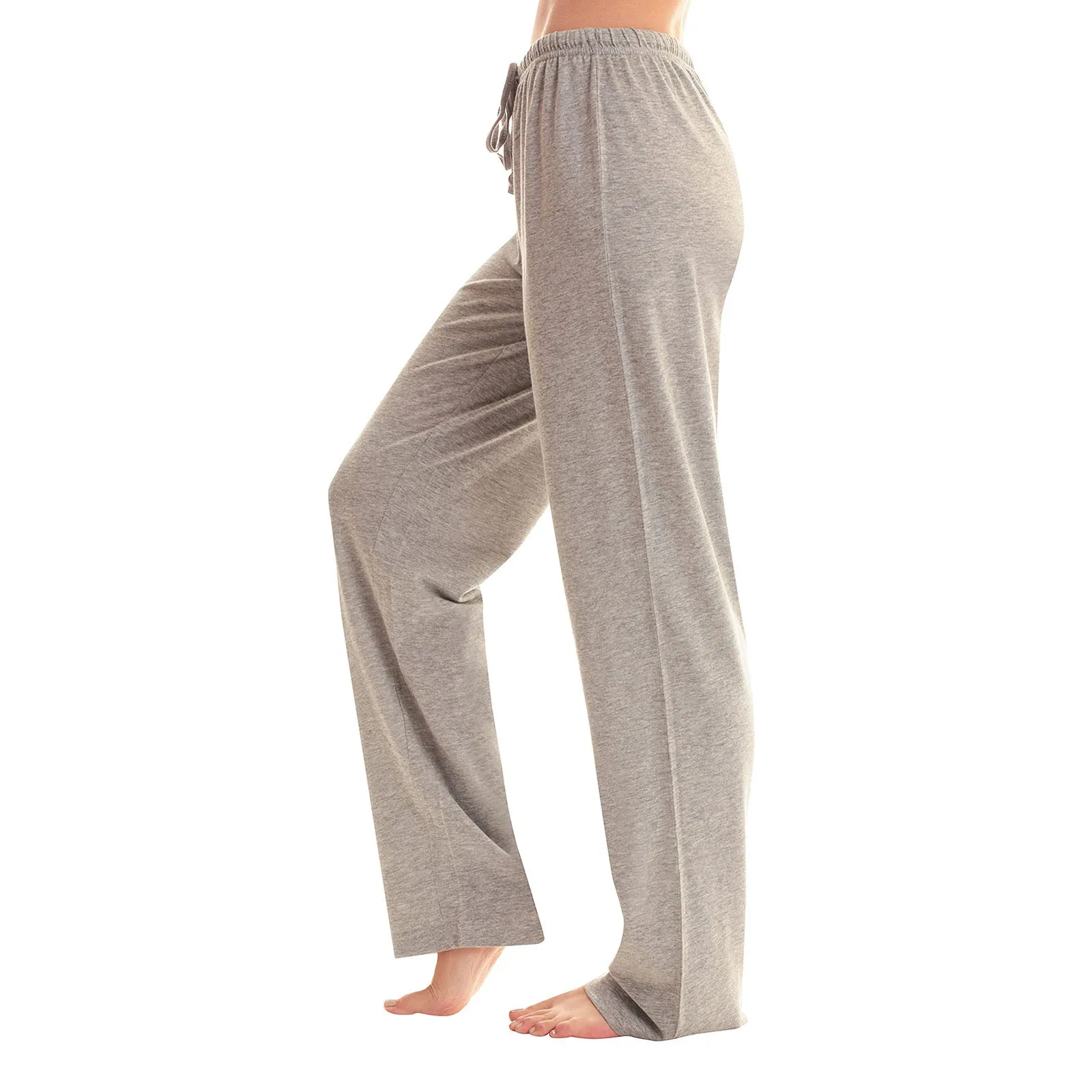 Drawstring Plaid Print Lounge Pants