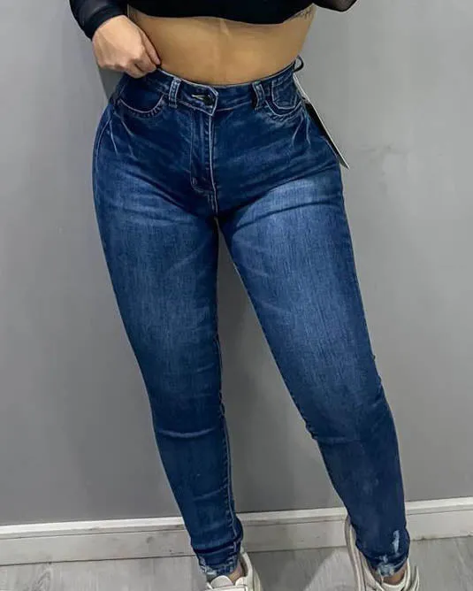 Dunkelblau-Skinny-Faja-Jeans