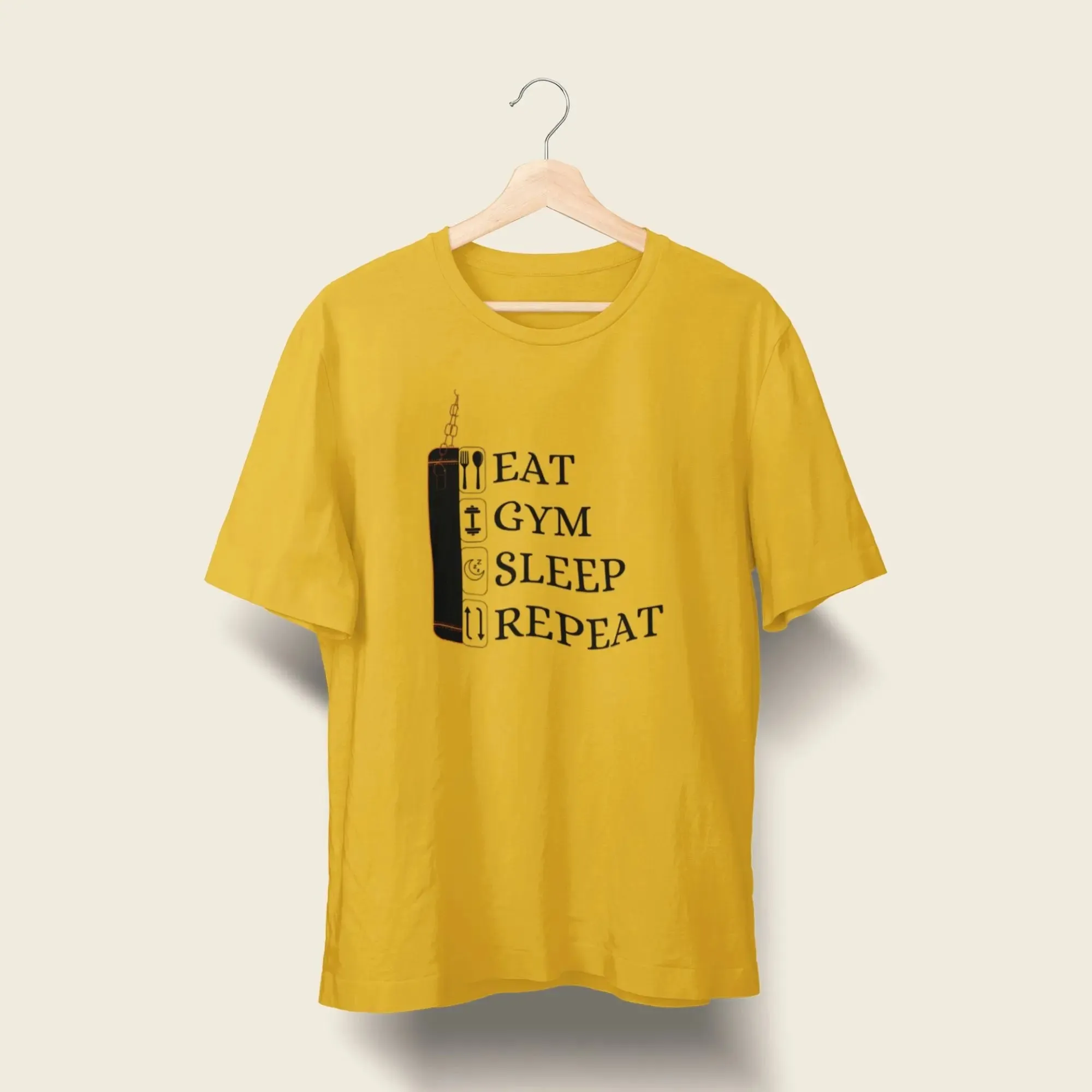 Eat Gym Sleep Repeat Oversize Classic T-Shirt