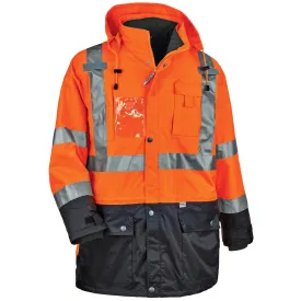 Ergodyne 25557 GloWear 8388 Type R Class 3/2 Thermal Jacket Kit, 3XL, HV Orange