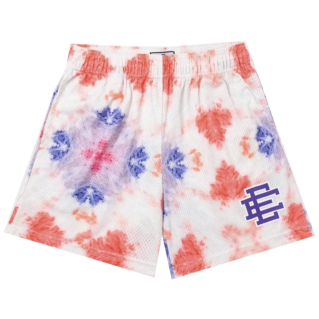 Eric Emanuel Shorts Tie Dye Purple