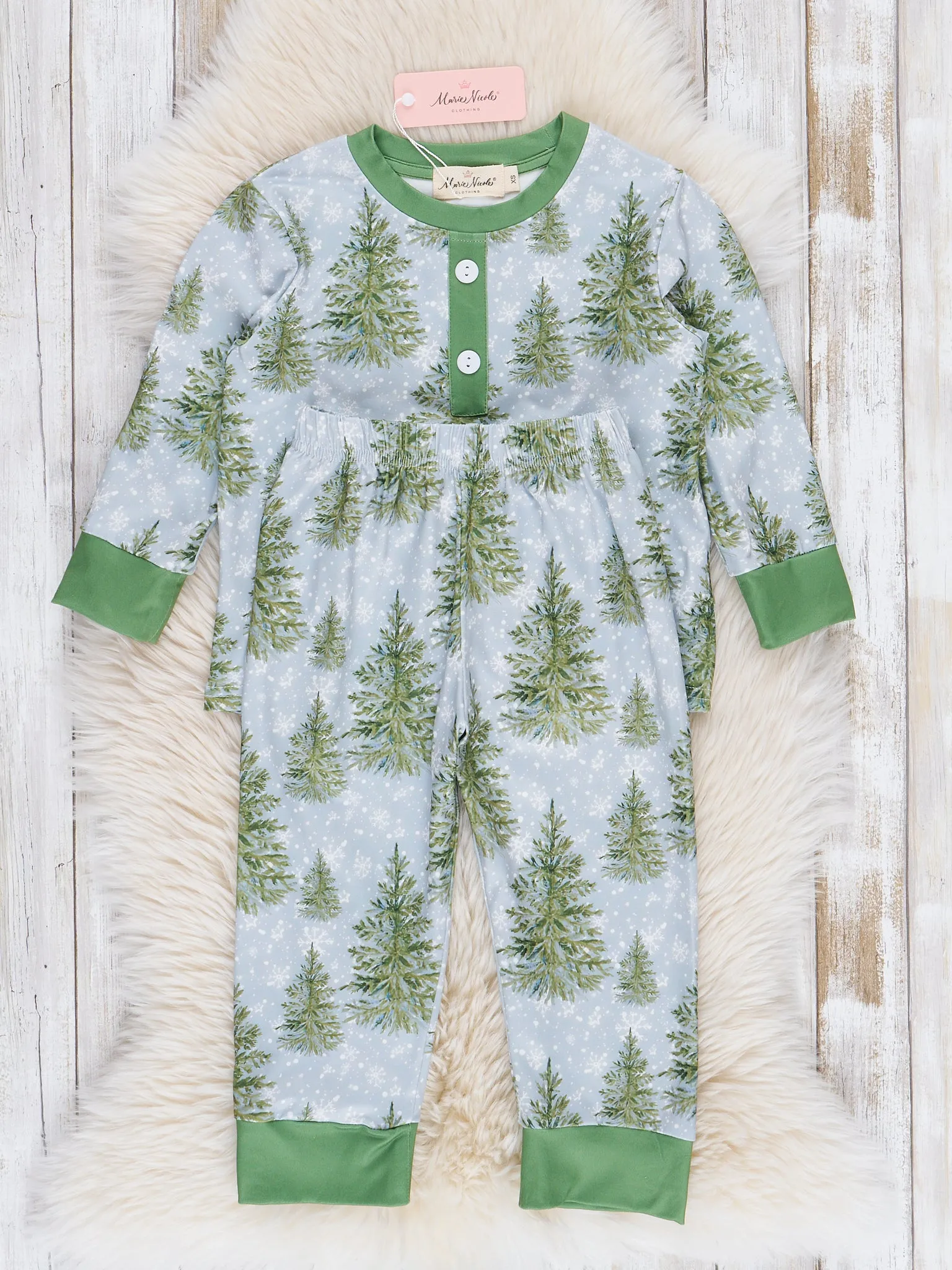 Evergreen Mountains Pajamas