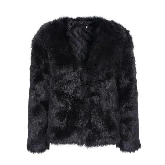 Faux Fur Warm Winter Jacket