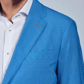 Flash Blue Check Travel Blazer