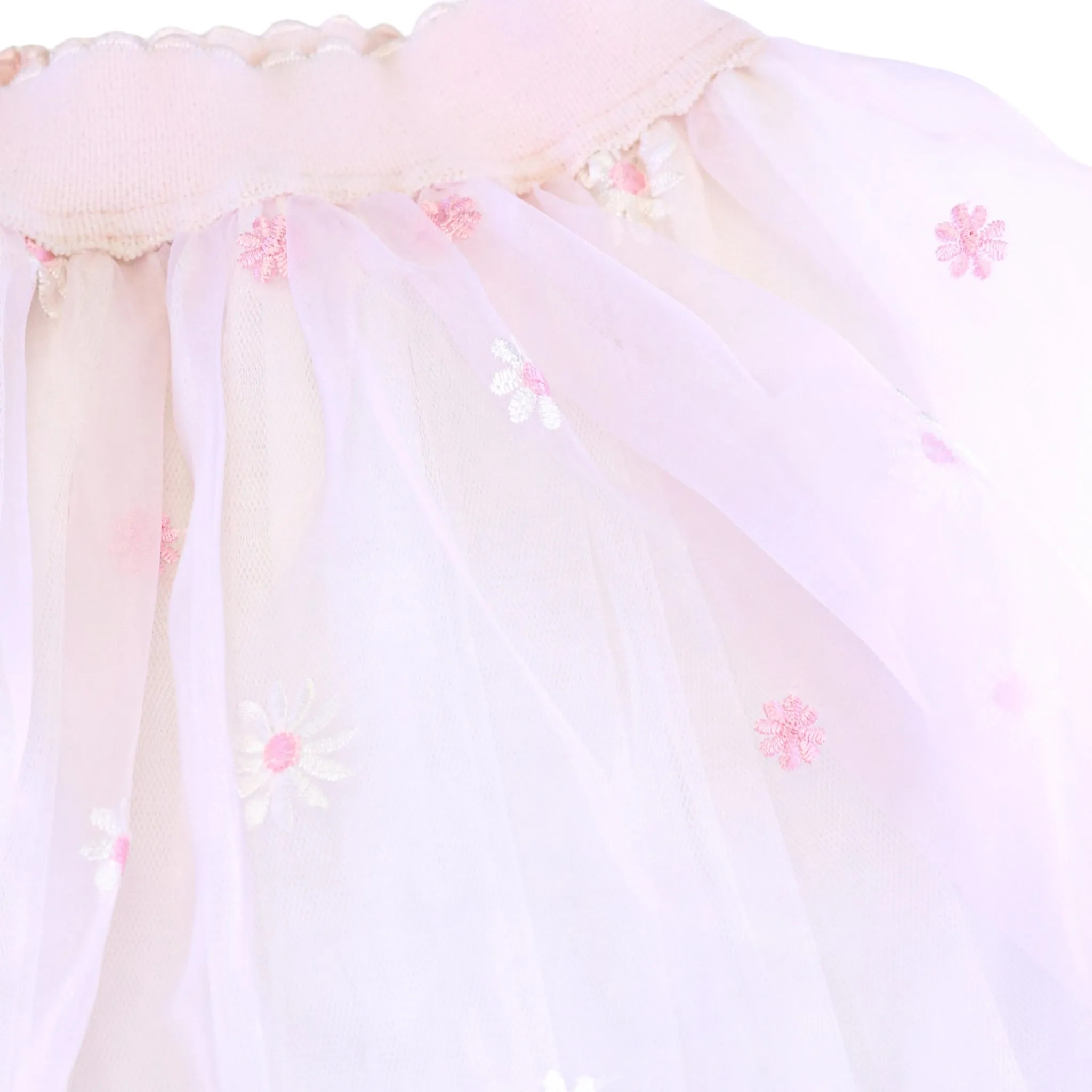 Floral Organza Tutu Skirt