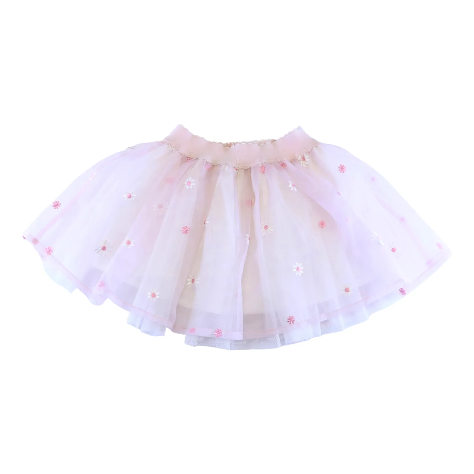 Floral Organza Tutu Skirt