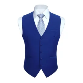 Formal Suit Vest - ROYAL BLUE