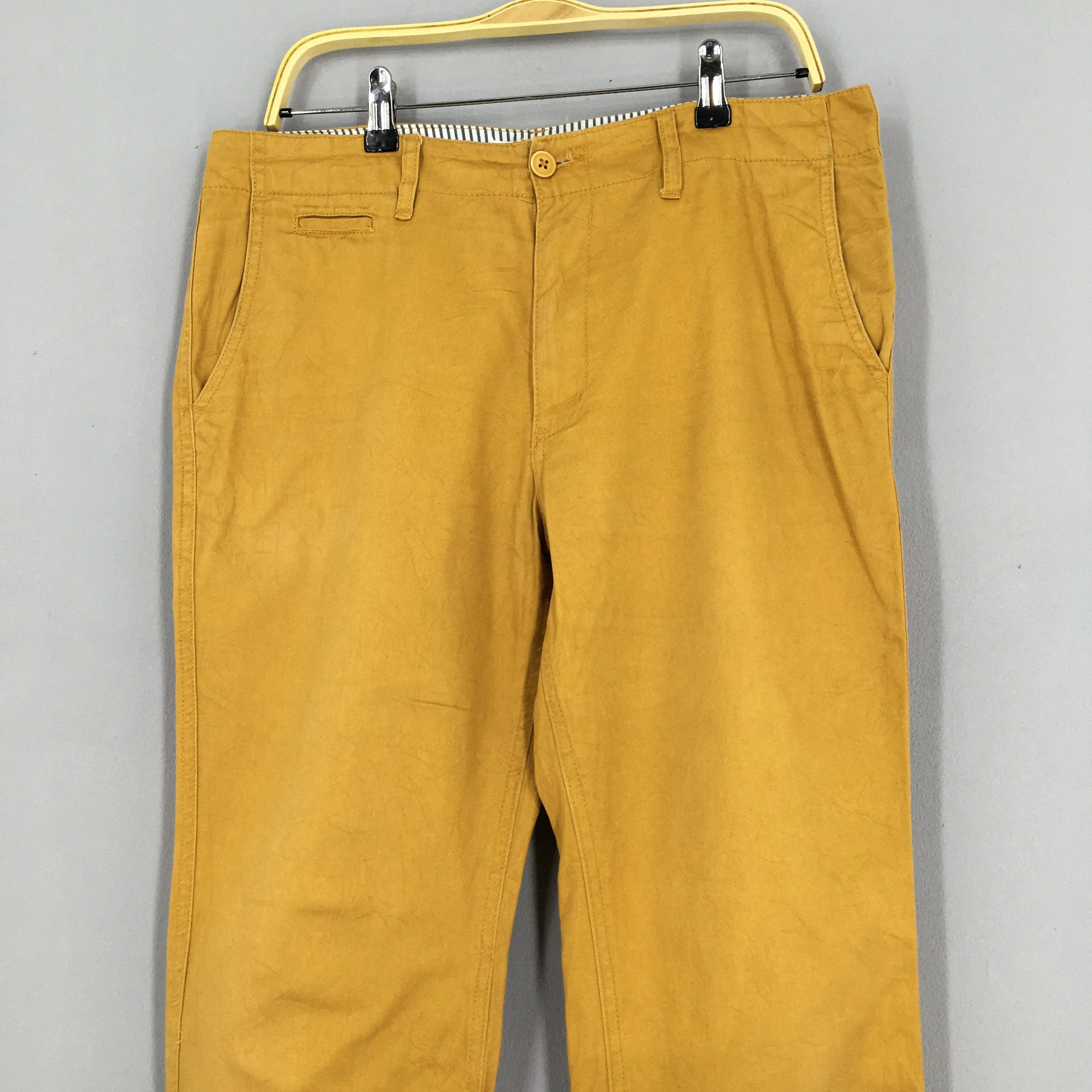 Full Life Japan Casual Mustard Pants Size 35x28