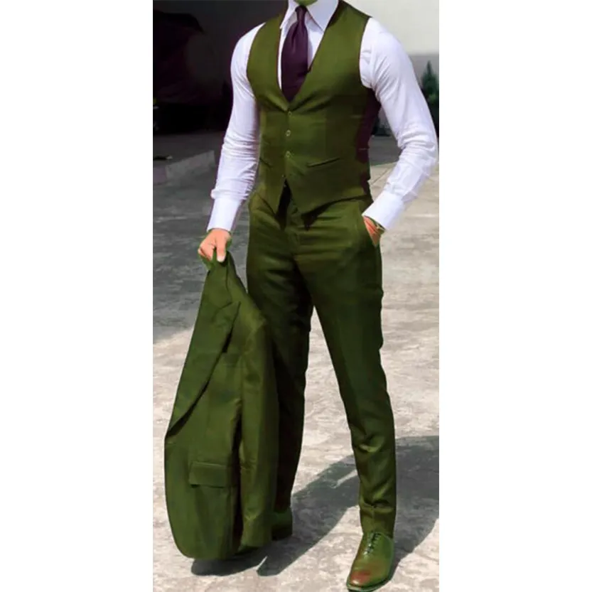 Funki Buys | Suits | Men's Slim Fit Formal Wedding Tuxedos 3Pc