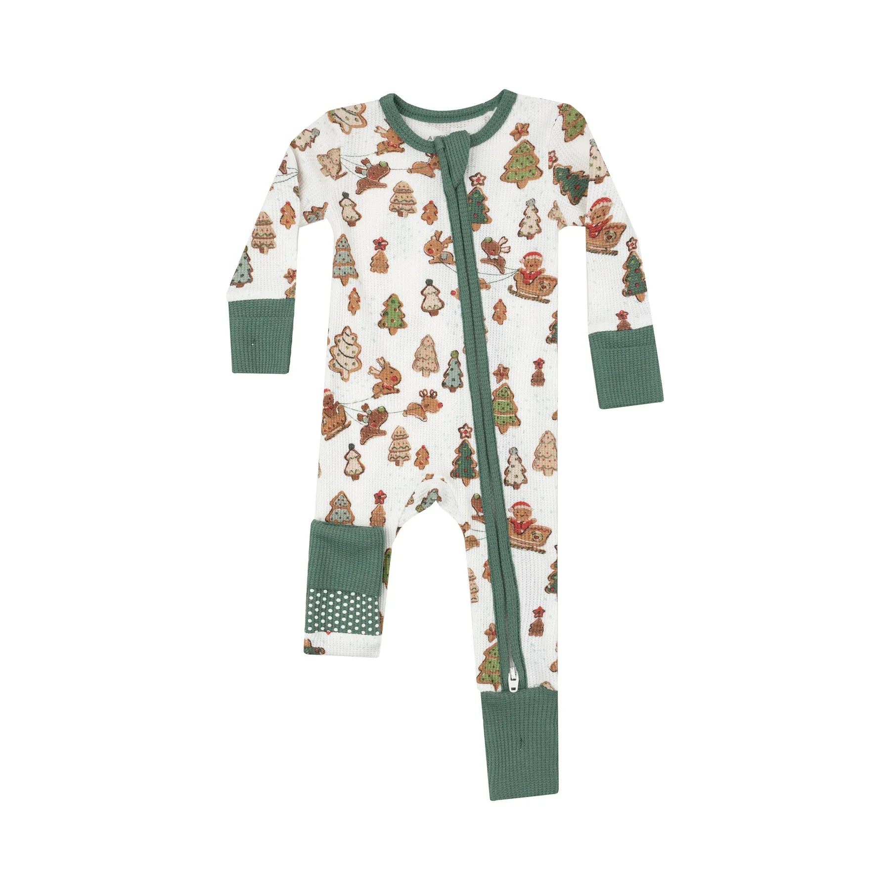 Gingerbread Sleigh Ride Romper