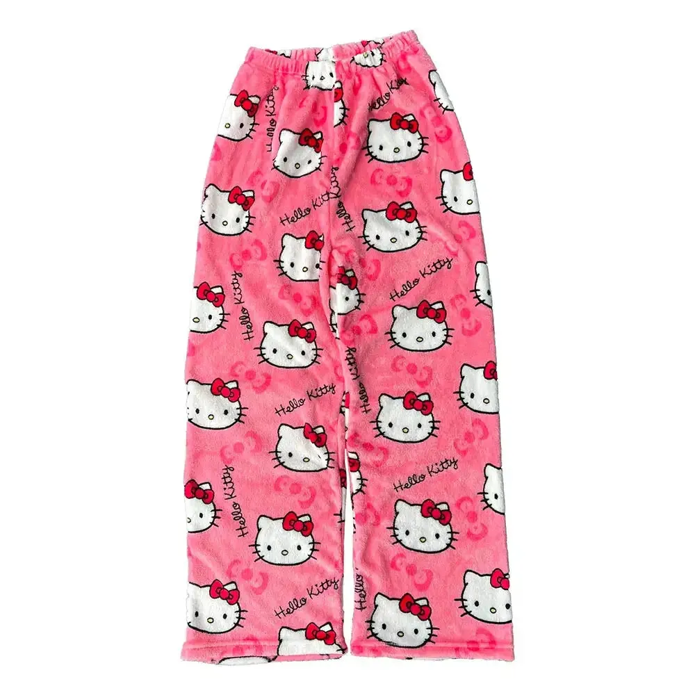 girls women Charming Hello Kitty Pajamas for Comfort