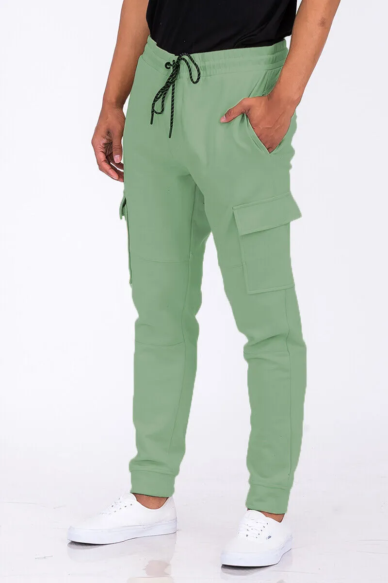 Green Cargo Jogger Sweats