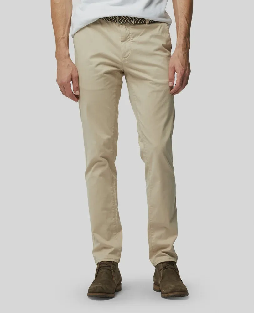 Gunn Slim Fit Chino - Pebble