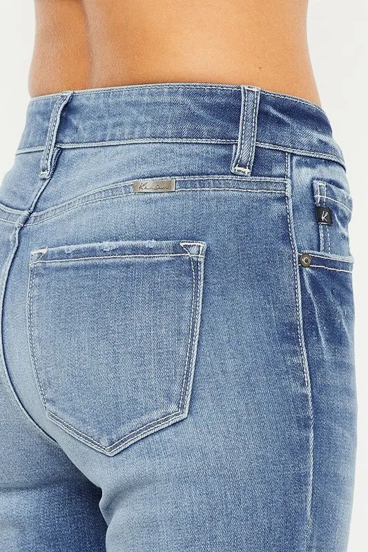 High Rise Bootcut Jeans