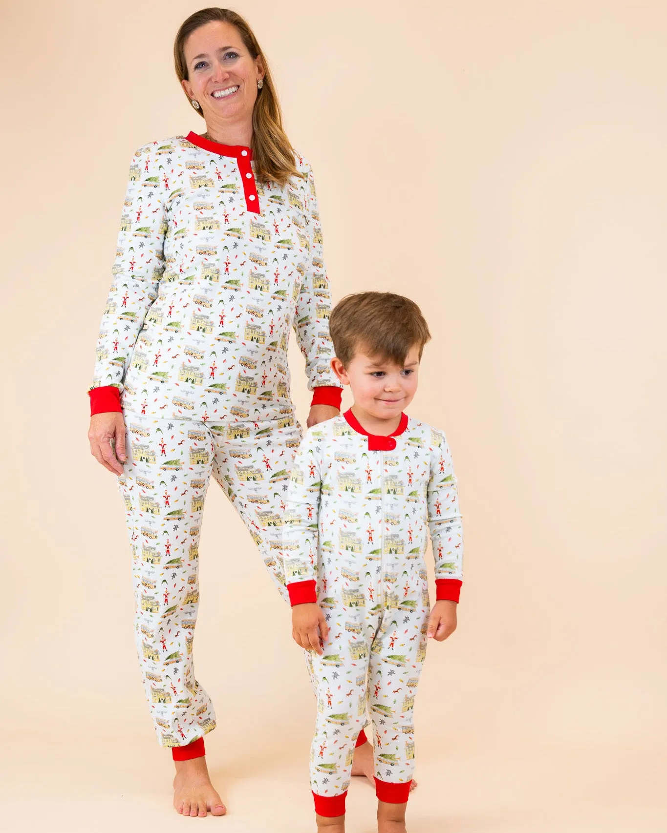 Holiday Vacation Knit Adult Pajamas- FINAL SALE