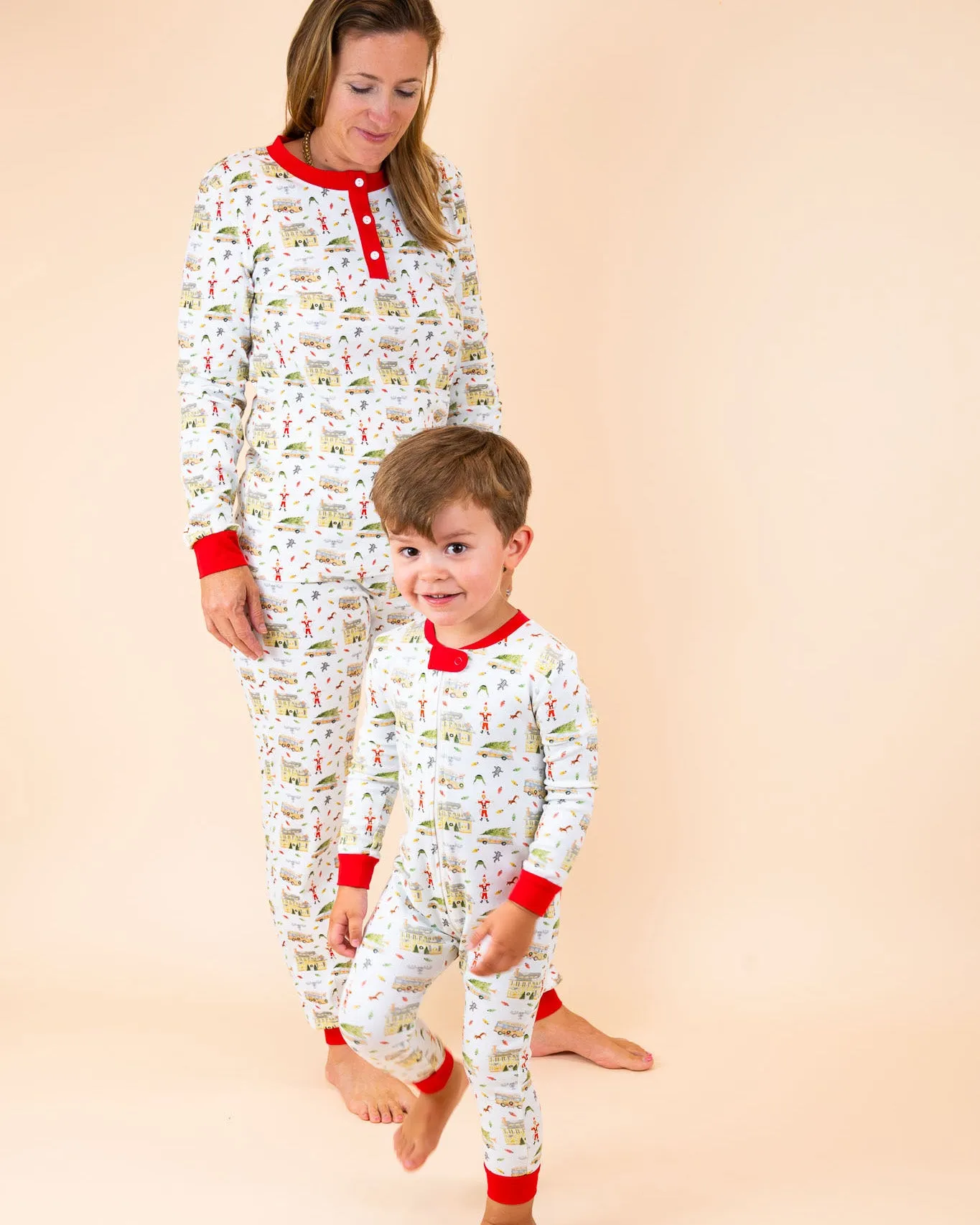 Holiday Vacation Knit Adult Pajamas- FINAL SALE