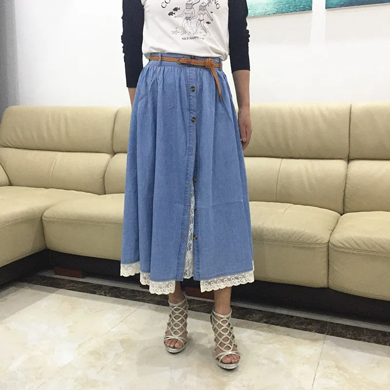 Hot And Cold Midi Skirt