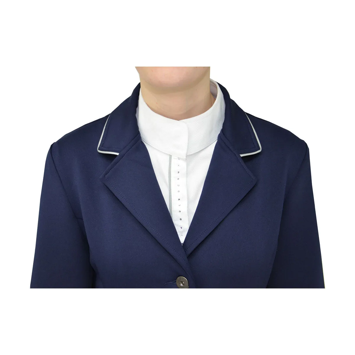 Hy Equestrian Olympic Ladies Competition Jacket - Navy