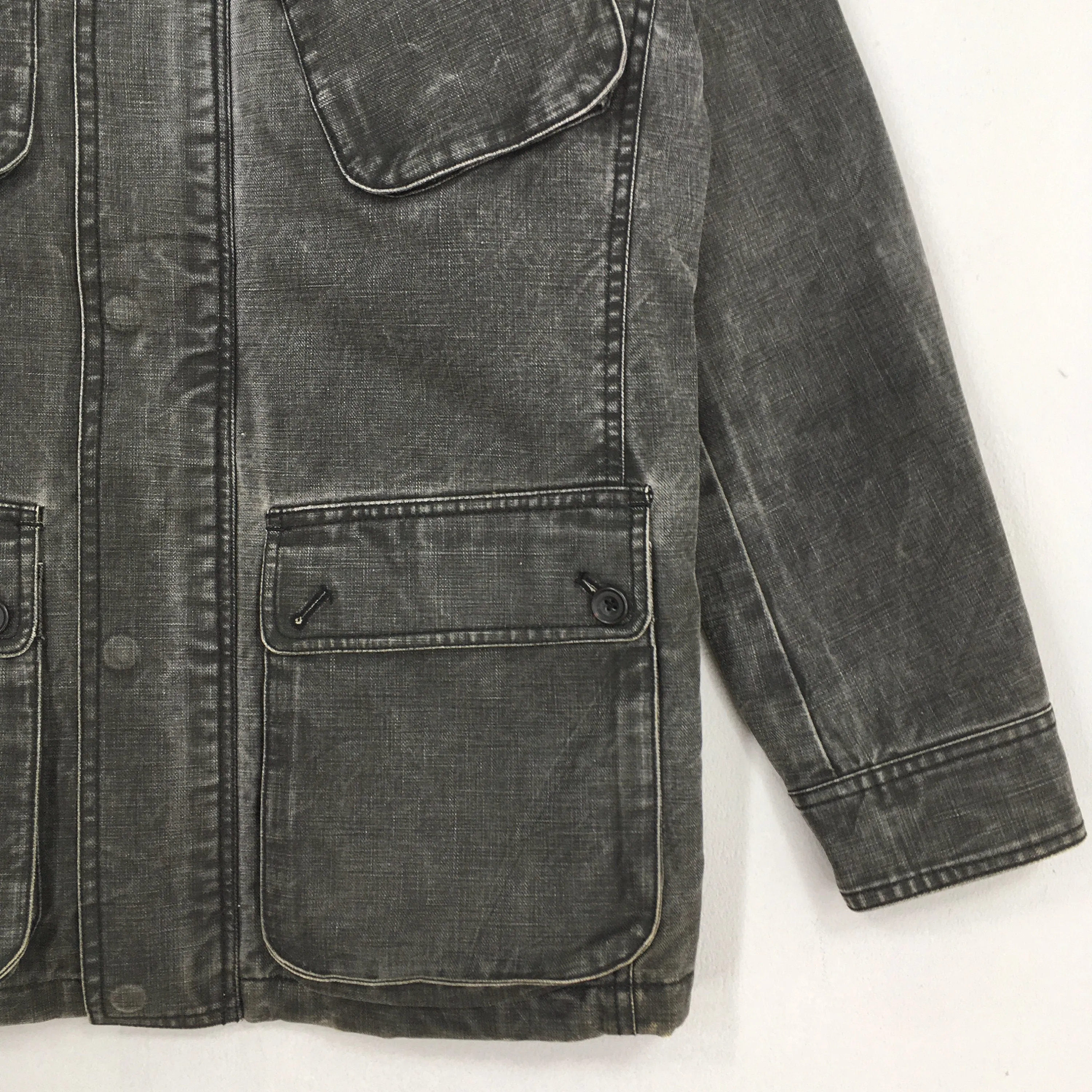 Japanese Workwear Denim Jeans Jacket Medium